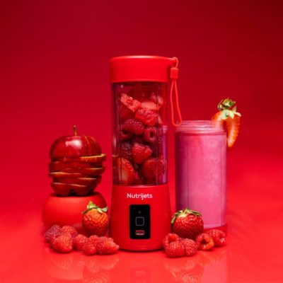 nutrijets ruby red portable blender